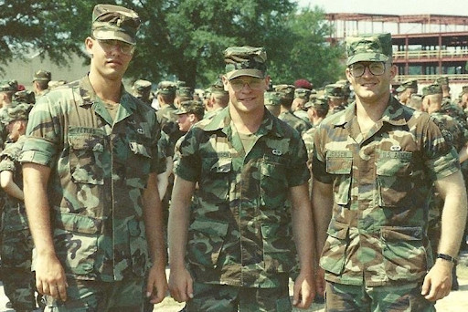 Dan Christensen in army